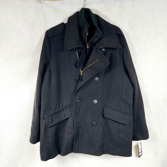 Levi's Other - Levi's Sexy Wool Blend Double Breasted Peacoat